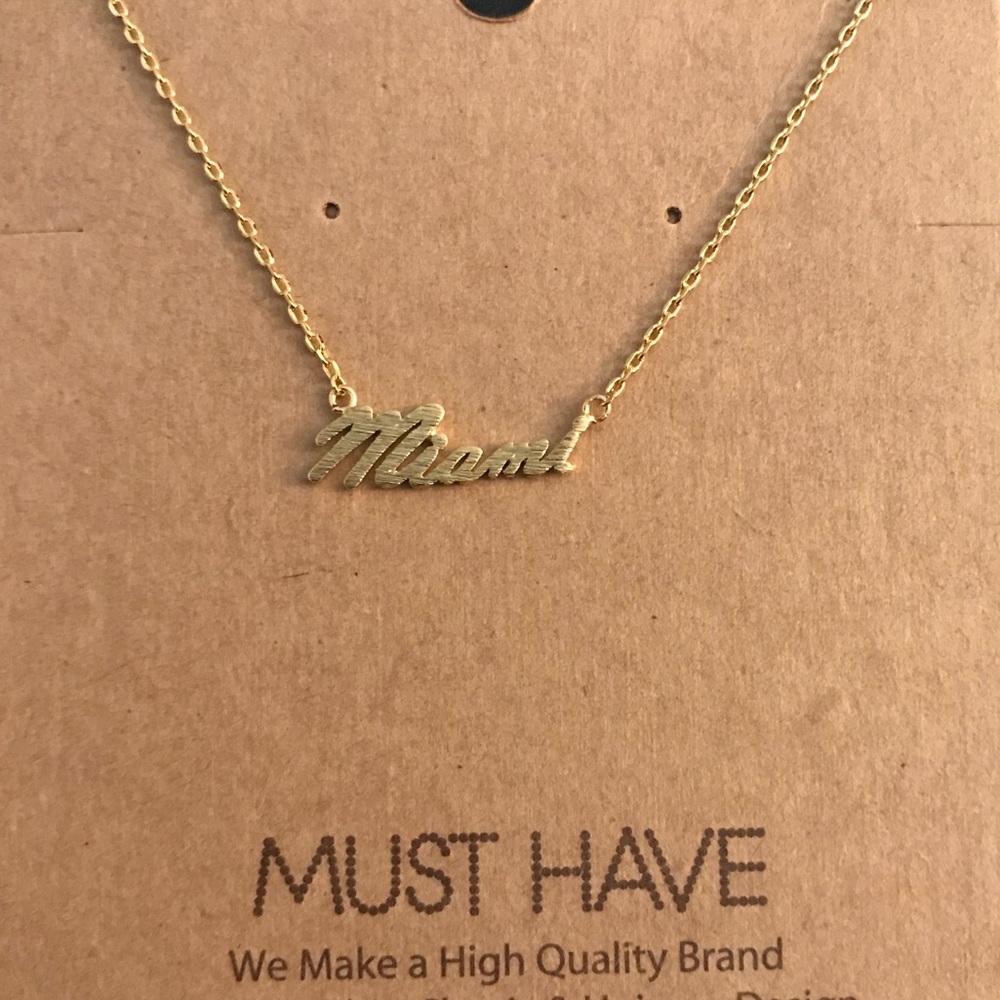 ▫️Miami Gold Necklace.